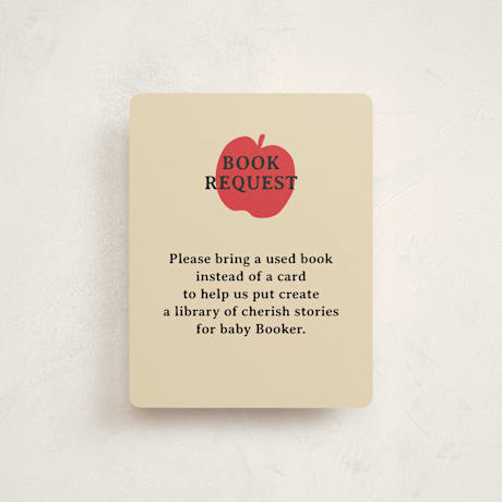 Baby Shower Insert Cards