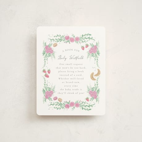 Baby Shower Insert Cards