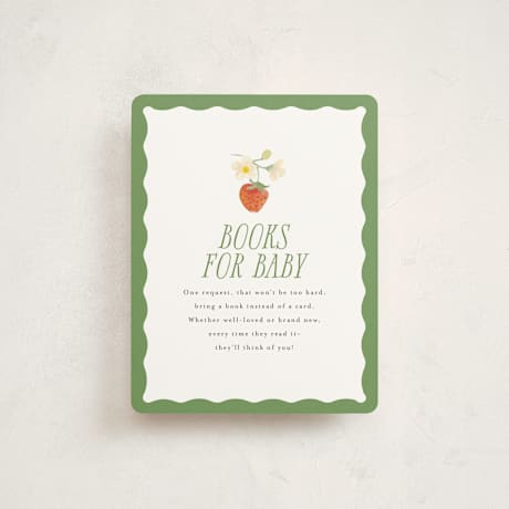 Baby Shower Insert Cards