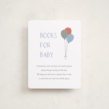 Baby Shower Insert Cards