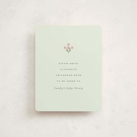 Baby Shower Insert Cards