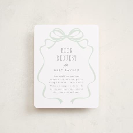 Baby Shower Insert Cards