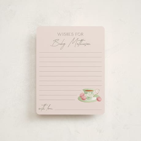 Baby Shower Insert Cards