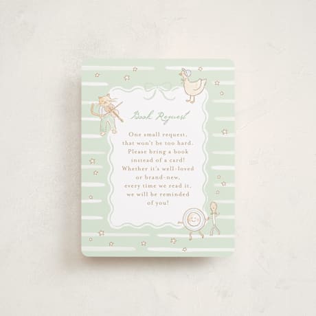 Baby Shower Insert Cards