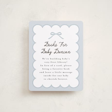 Baby Shower Insert Cards