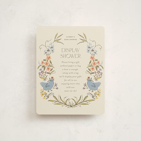 Baby Shower Insert Cards