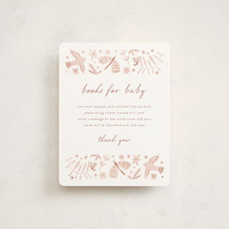 Baby Shower Insert Cards