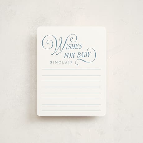 Baby Shower Insert Cards