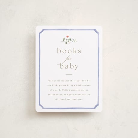 Baby Shower Insert Cards