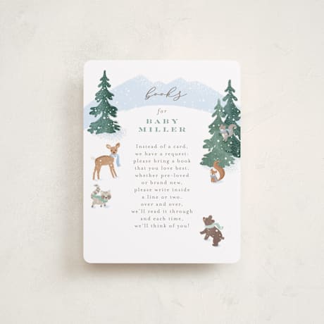 Baby Shower Insert Cards