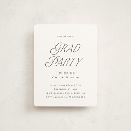 Graduation Insert Cards