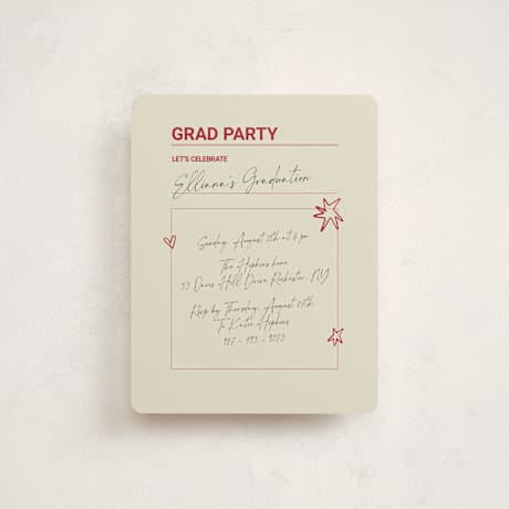 Graduation Insert Cards