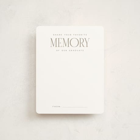 Graduation Insert Cards