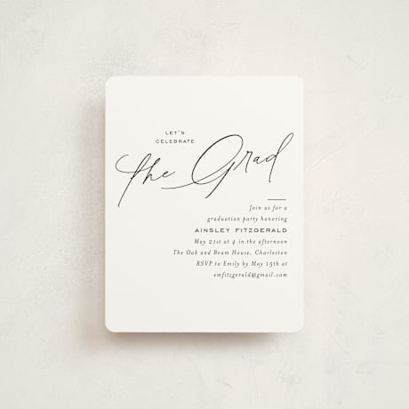 Graduation Insert Cards