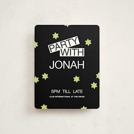 Mitzvah Reception Cards