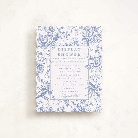 Baby Shower Insert Cards