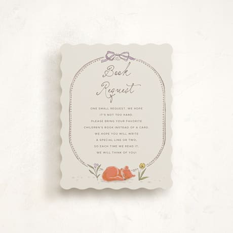 Baby Shower Insert Cards