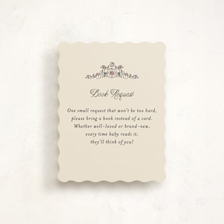 Baby Shower Insert Cards