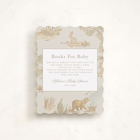 Baby Shower Insert Cards