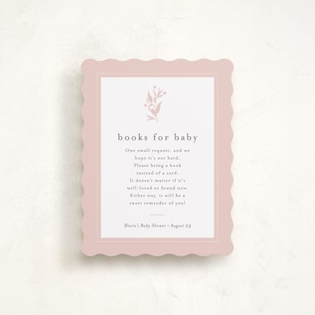 Baby Shower Insert Cards