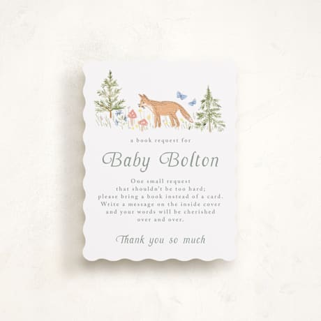 Baby Shower Insert Cards