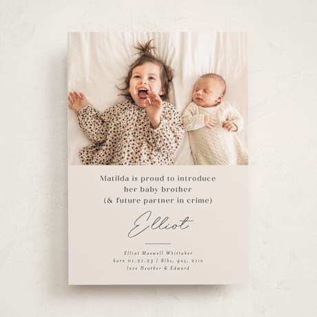 Birth Announcements