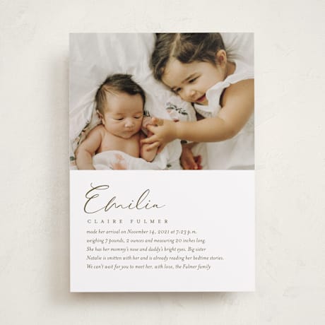 Birth Announcements