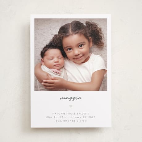 Gloss-Press Birth Announcements