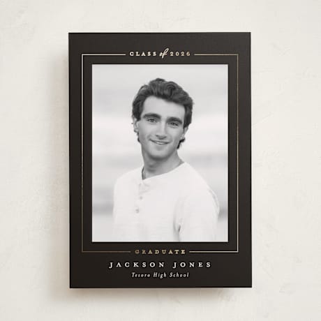 Foil-Pressed Graduation Announcements