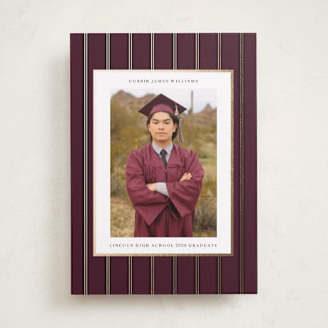Foil-Pressed Graduation Announcements