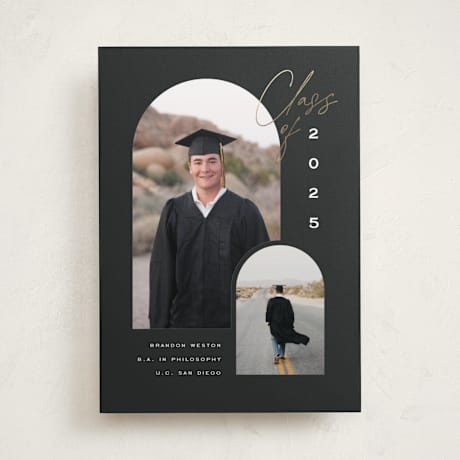 Foil-Pressed Graduation Announcements
