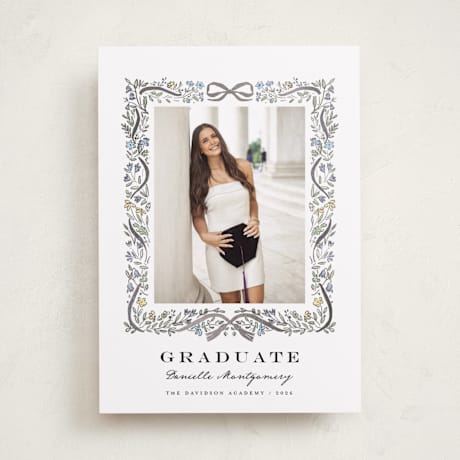 Foil-Pressed Graduation Announcements