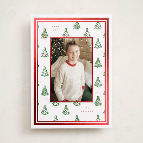 Foil-Pressed Holiday Cards