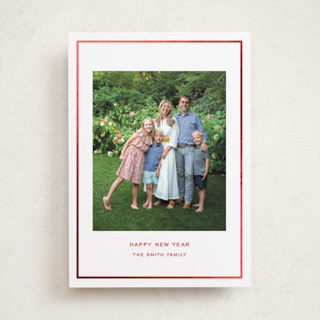 Foil-Pressed Holiday Cards