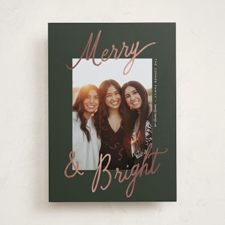 Foil-Pressed Holiday Cards