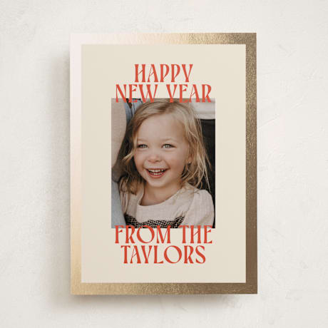 Foil-Pressed Holiday Cards