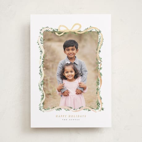 Foil-Pressed Holiday Cards