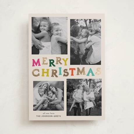 Foil-Pressed Holiday Cards