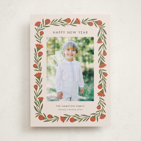 New Year Photo Cards