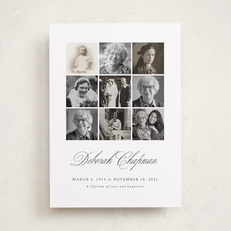 Memorial Cards