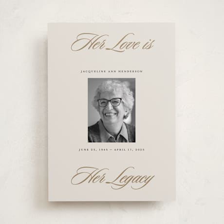 Memorial Cards