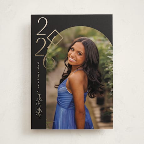 Foil-Pressed Graduation Announcements