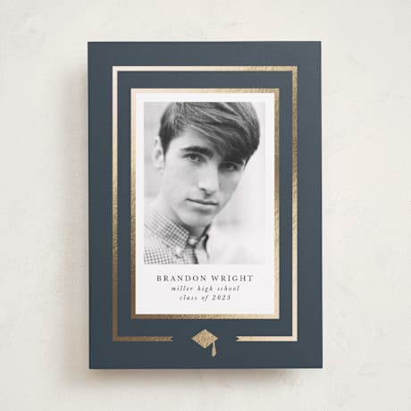 Foil-Pressed Graduation Announcements
