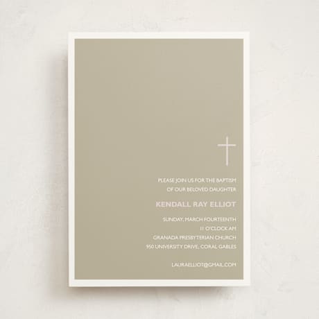 Baptism and Christening Invitations