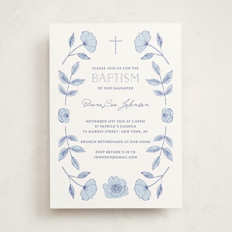 Baptism and Christening Invitations