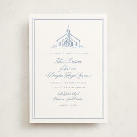 Baptism and Christening Invitations