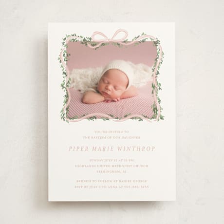 Baptism and Christening Invitations