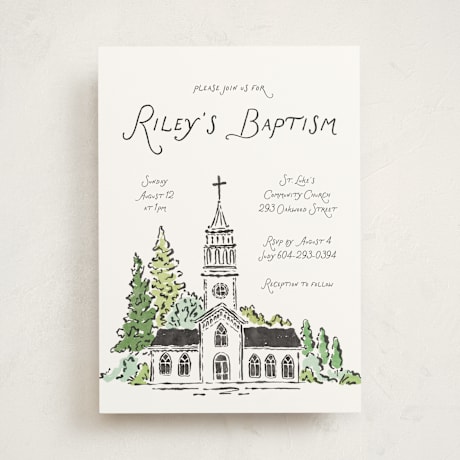 Baptism and Christening Invitations