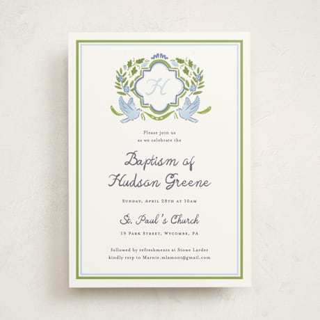 Baptism and Christening Invitations