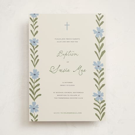 Baptism and Christening Invitations